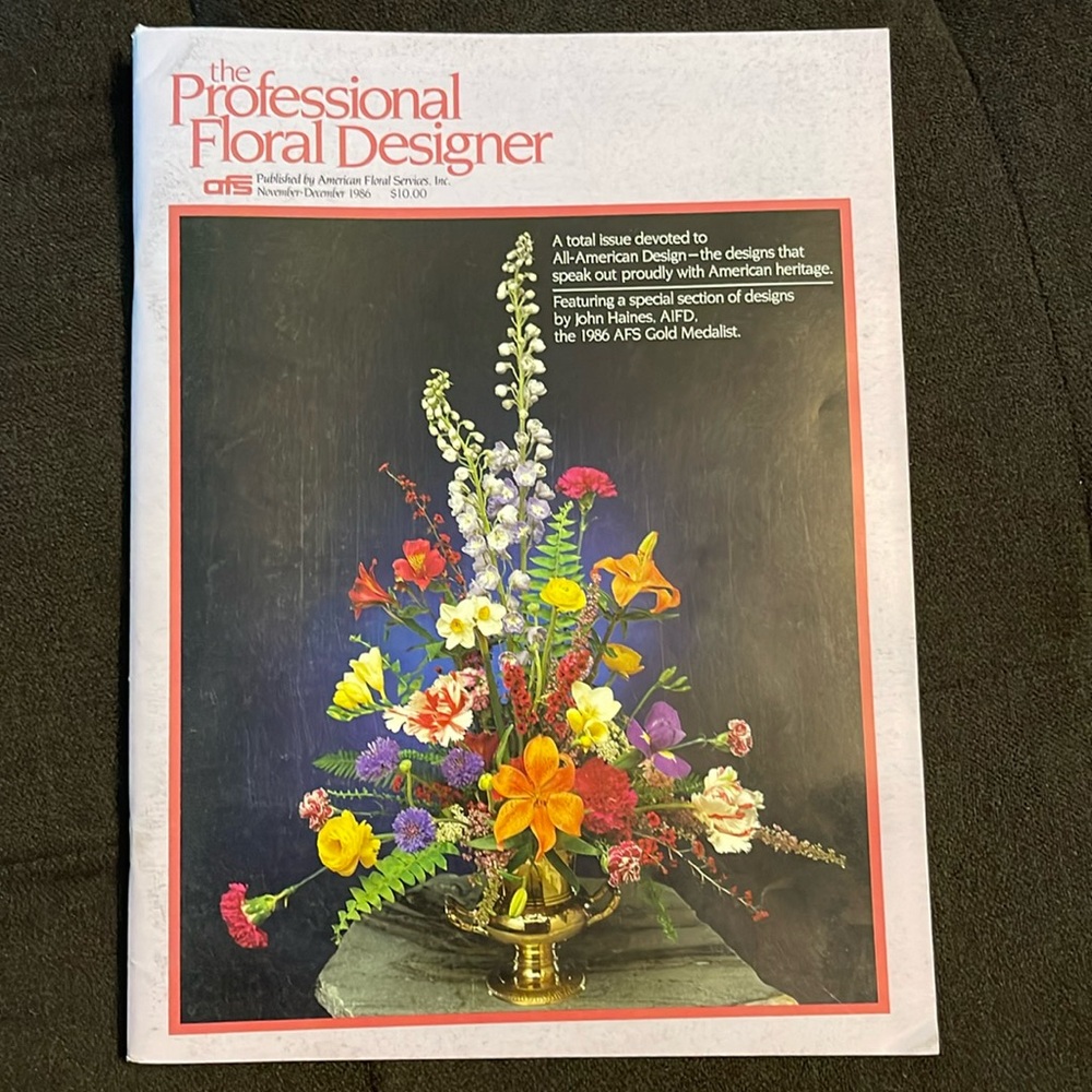 The Professional Floral Designer 1986 November December